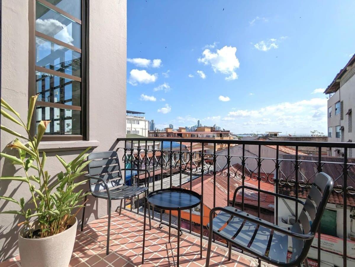 Ferienwohnung Artistic 1Br In Casco Viejo Panama Stadt Exterior foto